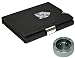 Produktbild Exentri Wallet RFID EX 019 Kreditkartenetui echt Leder Nubuck Black, Börse, Kartenetui, Portemonnaie, mit RFID Schutz Blocker schwarz + gratis Decision Maker Alu (EX019 Leder Schwarz)