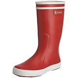 Innensohle:Textil Decksohle Aigle Unisex-Kinder Lolly Pop Gummistiefel Rot (rouge / blanc 8) 38 EU