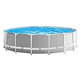 piscina 122 Incluye depuradora de cartucho A con capacidad de filtración de 3.785 l/h (conexión de 32 mm), escalera de seguridad, tapiz y cobertor