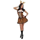 Weibliches Rentier Kostüm