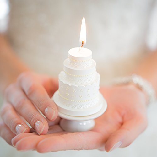 Premium Hochzeit Kuchen Design Kerzen 4 Stück - 2