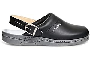 Abeba 7031-41 Berufsclog Arbeitsschuhe - The Original - Farbe: Schwarz - Größe 41