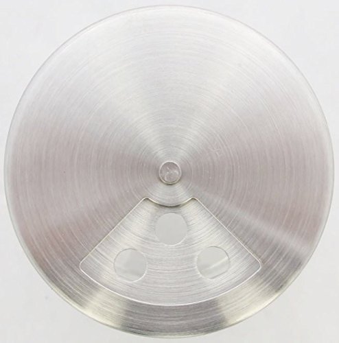 Gewürzstreuer Vorratsglas 100 ml mit 3-fach Lochung Edelstahldeckel 12 Stück - 6