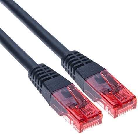 Ethernet Cable Cat 6 Internet LAN Network Cable RJ45 Patch Cord 10 Gbps Lead for Sky Router, TP-Link, D-Link, NETGEAR, Linksys, BT, Verizon | Earthnet Networking Cat6 Wire Gigabit UTP (0.5m)