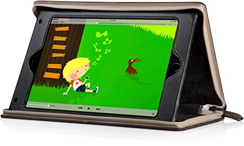 Twelve South BookBook Lederhülle (mit integriertem Stand, für iPad mini 4) braun - 5