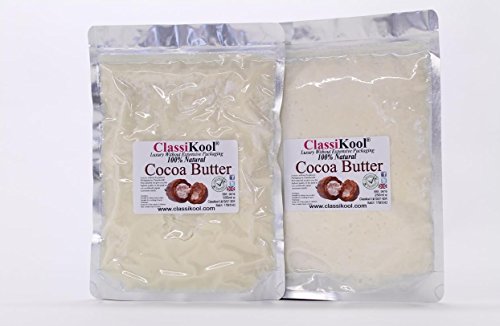 Classikool 100% Pure Edible Cocoa Butter for Cooking and Beauty (100ml Packet)