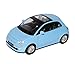 Produktbild Fiat 500 Nuova Blau Coupe Ab 2007 ca 1/43 1/36-1/46 Welly Modell Auto mit individiuellem Wunschkennzeichen