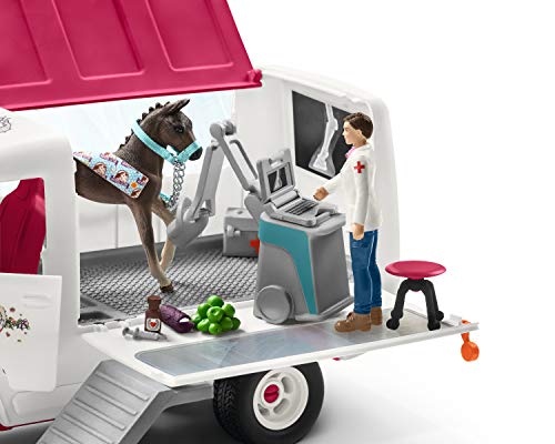 Schleich 42370 - Mobile Tierärztin mit Hannoveraner Fohlen - 7