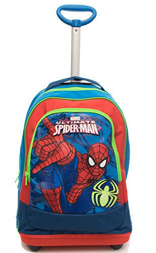 Preisvergleich Produktbild Spiderman, Schulrucksack Blau Vic / Blue
