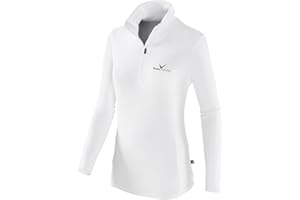 Black Crevice Damen Fleece-Skirolli I Ski-Pullover für Damen Größen I Damen-Funktionsshirt I Damen Skirolli mit Reißverschluss I Midlayer aus 100% Microfleece