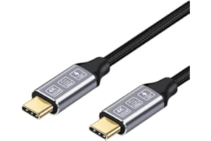 YIWENTEC USB C do USB C męski kabel 3M, kabel danych USB 3.1 Gen 2 10Gbps Transfer danych USB C 100W Kabel, 4K 60Hz USB C Display Cable