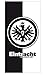 Produktbild Eintracht Frankfurt Handtuch schwarz/weiß 50x100 cm