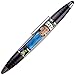 Price comparison product image Black - PixStylus® 2 in 1 Personalized Pen and Stylus Combo - DIY, Create your own custom stylus/pen - Just insert a photo or design your own insert