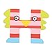 Tatiri Crazy Bird Letter H (Red/Pink)