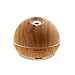 Produktbild CFZHANG Wooden Luftbefeuchter Ultraschall ätherisches Öl Aromatherapie Sprayer pp300 ML Mini Luftreinigung Bunte Atmosphäre Licht Home Office Worker Geschenke , light wood grain