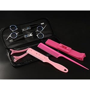 Xcellent Global Hairdressing Scissors Tool Kit Hair Scissor Thin Flat Cut Cutting Teeth Barber Scissors Combination Set… - Image 7