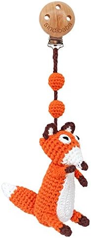 Sindibaba 12207 21 cm Crochet Pram Clip with Fox