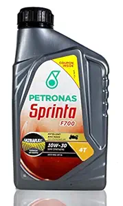 Petronas Sprinta F700 4T 10W30 Semi Synthetic Engine Oil for Bike (1 LTR)