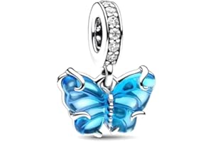 PHCLASY Perles Le cœur de l'amour Charms Argent Sterling 925 Breloque Bead Compatible pour Européen Bracelets et colliers Charms et perles pour femme