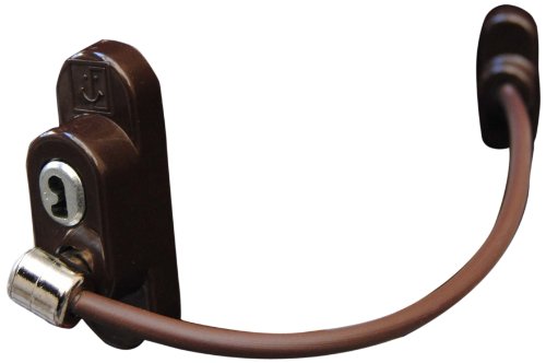 Penkid Safety Window Restrictor (Single, Dark Brown)