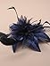 Allsorts® Navy Blue Feather Comb Fascinator Ladies Day Royal Ascot Weddings