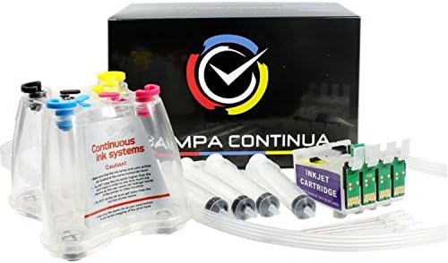 CISS for Epson Series T1291, T1292, T1293, T1294Â cartridges, for Epson Stylus SX535WD Printers