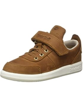 Timberland Unisex Baby Court Side Oxford W/Straptrail Saddleback Full Grain Lauflernschuhe