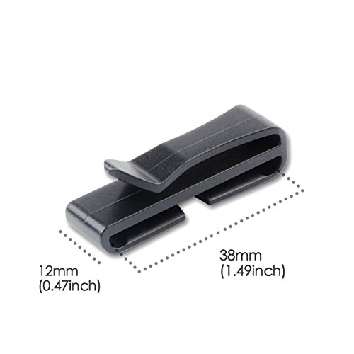 multi-size Gurtband Clip Gürtelclip Cam Schnalle Knebelknopf aus Kunststoff Clip, 38 mm - 2