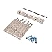 Produktbild LIOOBO DIY Musical Stahl Tasten 17 Tasten für 17 Hinweis Kalimba Daumen Klavier Afrikanische Mbira Finger Percussion Musikinstrumente mit Schrauben (XA52)