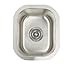 Produktbild Artisan AR 1214 D7-D Premium Collection 16-Gauge 12-Inch Undermount Single Basin Stainless Steel Bar Sink by Artisan