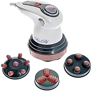 VelKro Relax & Spin Tone Handheld Full Body Massager Helps to Relax Pain and Weight loss - 1pc