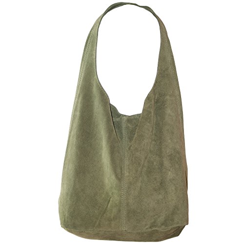 suede slouch shoulder bag