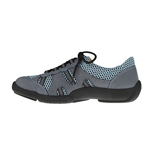 tessamino Damen Schnürer aus echtem Leder, Trekking, Weite G & H, für Einlagen - 3