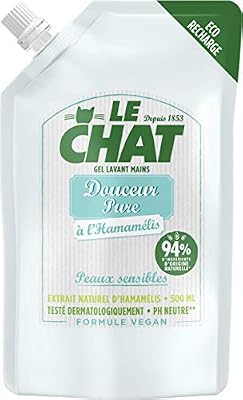 Le Chat Toilette Recharge Savon Douceur Pure Recharge 500 ml - Pack de 6