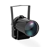 schwarzer Spot-Scheinwerfer mit weißer 5 Watt CREE-LED | ideal zum anstrahlen von Spiegelkugeln, zur Objektbeleuchtung oder Licht-Inszenierung | hohe Langlebigkeit, niedriger Stromverbrauch und geringe Hitzeentwicklung