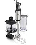 Hamilton Beach Hand Blender with Attachments, 600 W (Kitchen & Home)