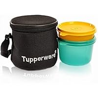 Tupperware Junior Executive Rocker Plastic Container, 250ml, Multicolour