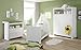 Furnline Olivia Nursery Furniture Room Set, Wood, White, 3-Piece