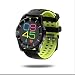 Produktbild Fitness Armbanduhr smartwatch Fitness Armbänder mit Pulsmesser,Herzfrequenz Multimode color-mixed Sportuhr Herzfrequenz Monitor GPS Fitness Tracker Sport Fashion O ptik für iOS Android Smart Phone