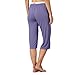 Gorgeous Dd+ Womens Purple Plain Cropped Pyjama Bottoms 8
