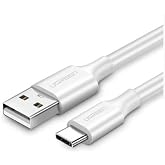 Ugreen USB to USB C Fast Charging Cable White 2 Meters