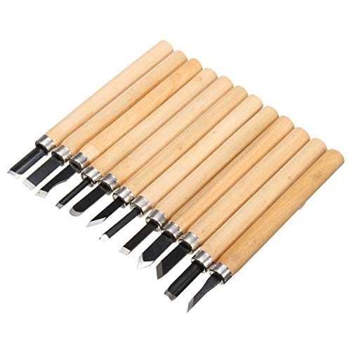 Preisvergleich Produktbild nbms 12pcs Profi Basic Holz Carving Chisel einstellen Woodworking