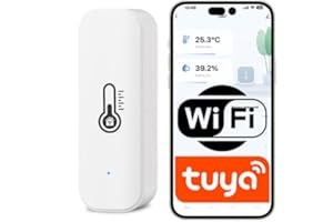 SONE SMART ONE Inteligentny czujnik temperatury i wilgotności biały WiFi Tuya