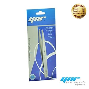 YNR® Classic eyebrow Tweezer Slanted Tip Made in German Stainless Steel | for precision removal of tiny hair | Smooth on… - Image 4