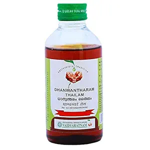 Vaidyaratnam Dhanwantharam Thailam 200 ml (Pack Of 2)_Alida