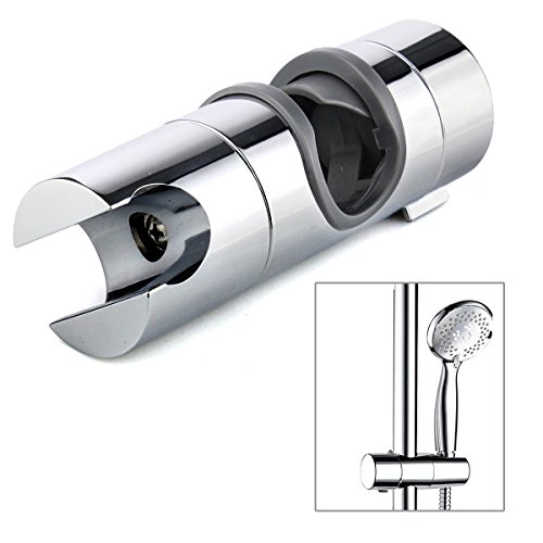 Ezeso 18–25 mm Verstellbar Brausehalter ABS Ersatz Handbrause Halterung Duschstange Head Slider Bar Klemme Badezimmer Halter