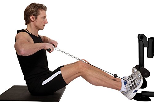 Christopeit Fitness-Station SP 10 de Luxe, Schwarz Rot - 6