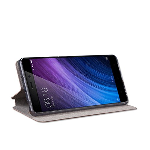 XIAOMI RedMi 4 Pro Funda - Funda Carcasa Flake Interna Acero Cuero Tapa Case Cover para XIAOMI RedMi 4 Pro - Negro reviews XIAOMI RedMi 4 Pro Funda - Funda Carcasa Flake Interna Acero Cuero Tapa Case Cover para XIAOMI RedMi 4 Pro - Negro