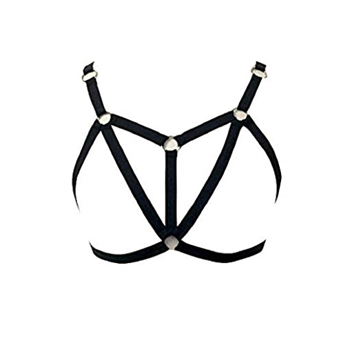 Preisvergleich Produktbild Rosennie Verlockend Sexy Damen Geschirr BH Hohl Aus Bustier (S)