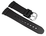 Casio Baby-G Ersatzband Uhrenarmband Resin Band Schwarz für BGD-500